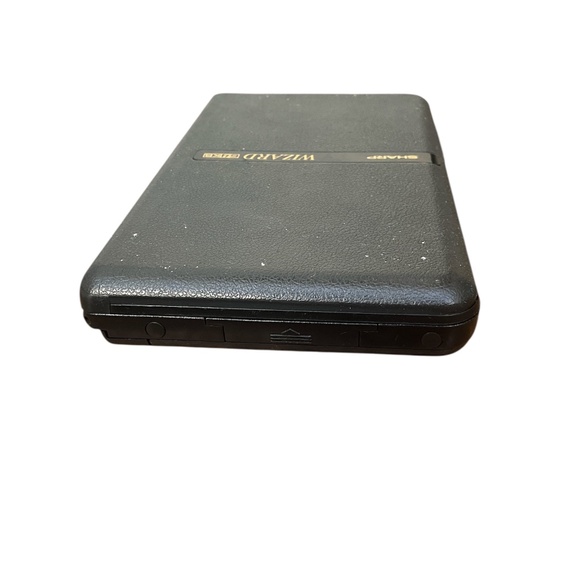 Sharp OZ-7200 Wizard Electronic Organizer 64KB W/ Protection Card Untested - Picture 7 of 9
